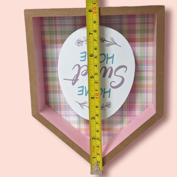 Signature Select Seasons Home Sweet Home Shadowbox Wooden Decoration - Picture 10 of 11